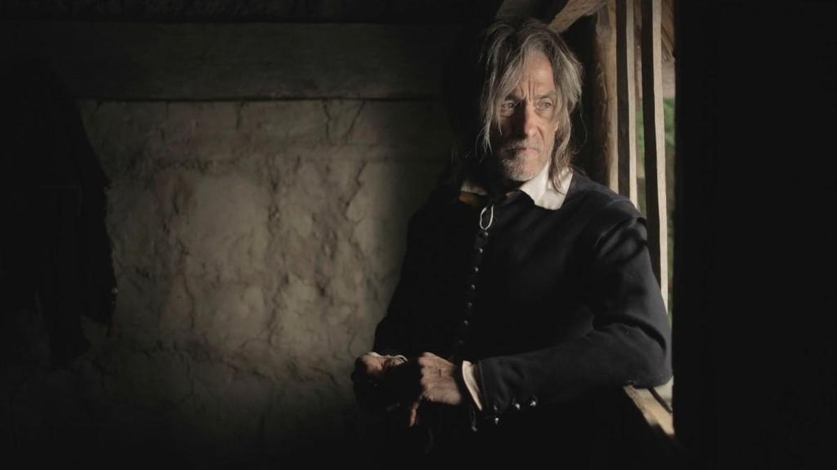 Roger Rees as William Bradford at Plimoth Plantation.