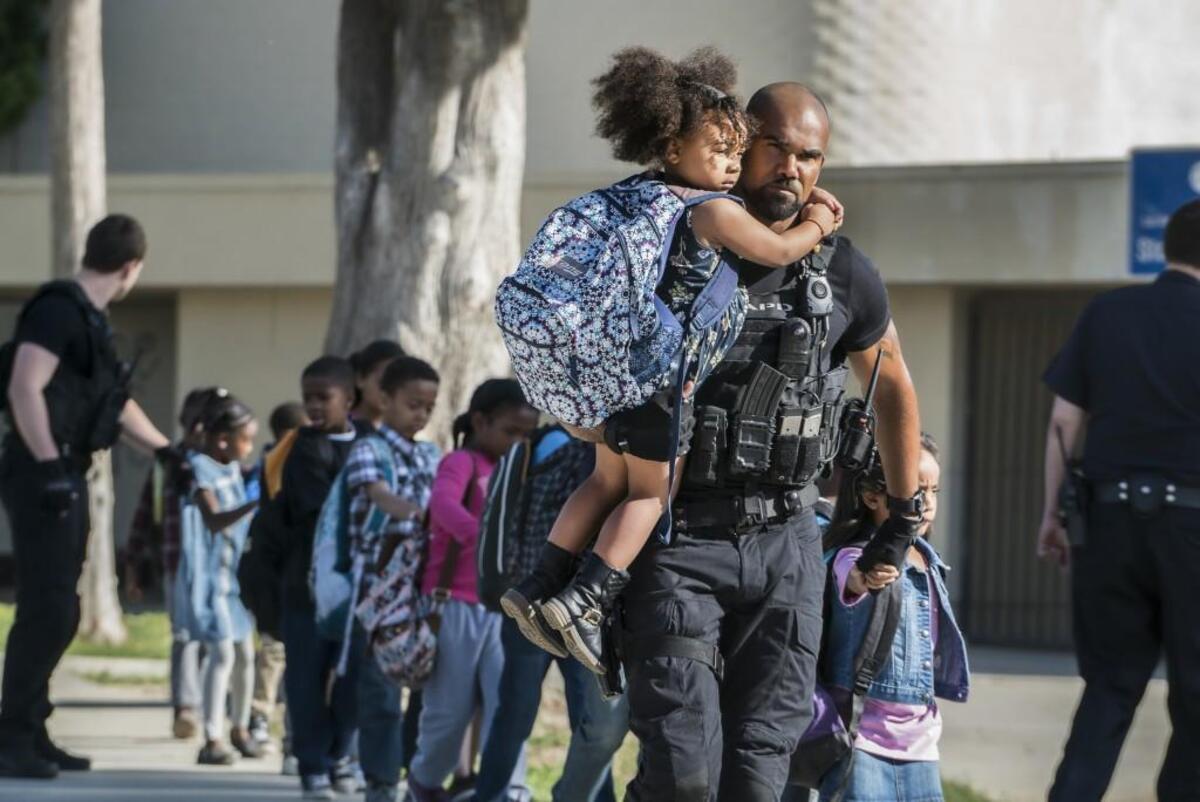 Shemar Moore plays a locally born and raised S.W.A.T. sergeant who runs a specialized tactical unit in Los Angeles in the new CBS drama “S.W.A.T.”