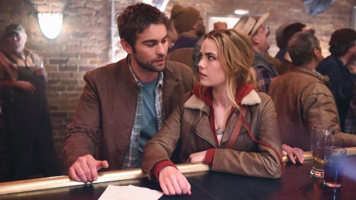 
Chase Crawford (left) as Billy Lefever and Rebecca Rittenhouse as Cody Lefever in ABC’s “Blood & Oil.”
