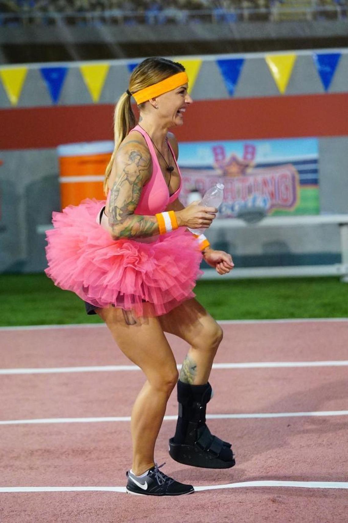 Christmas Abbott wins the HOH competition during Season 19 of “Big Brother.”