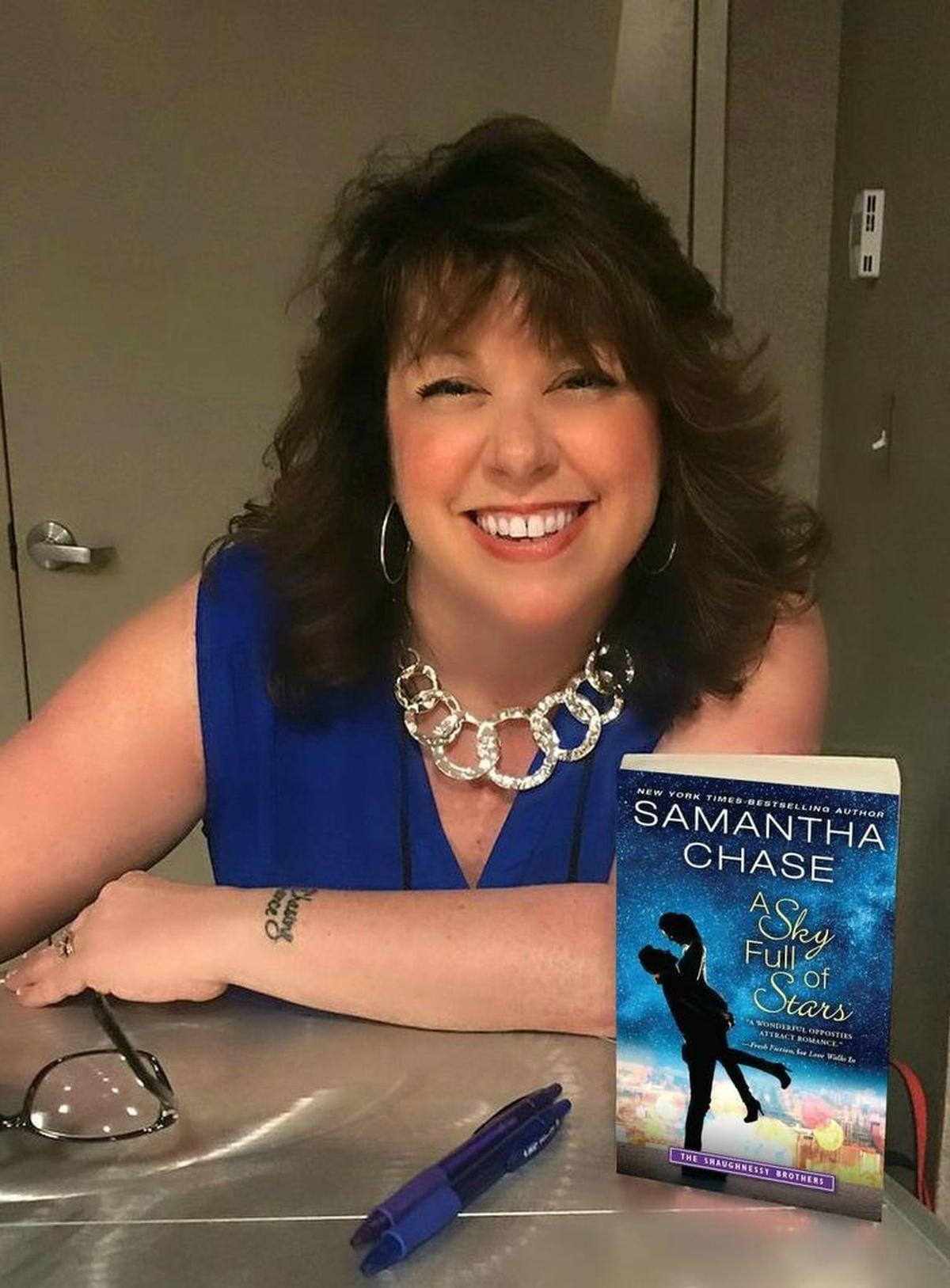 Stacey Cotrufo of Wake Forest, who writes as Samantha Chase.