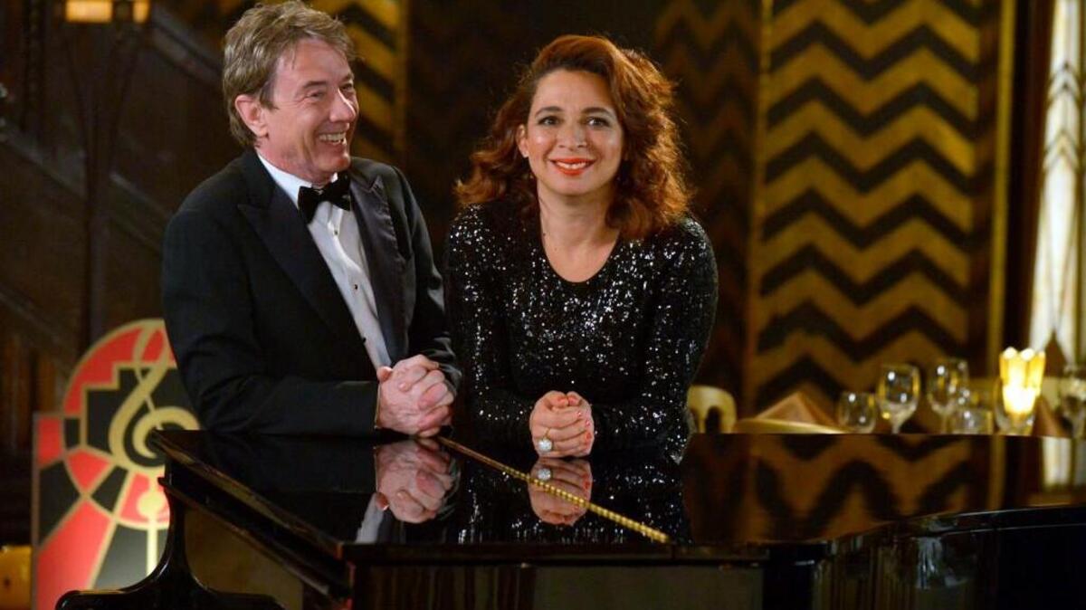 Martin Short, left, and Maya Rudolph host the new NBC variety show, “Maya & Marty.”