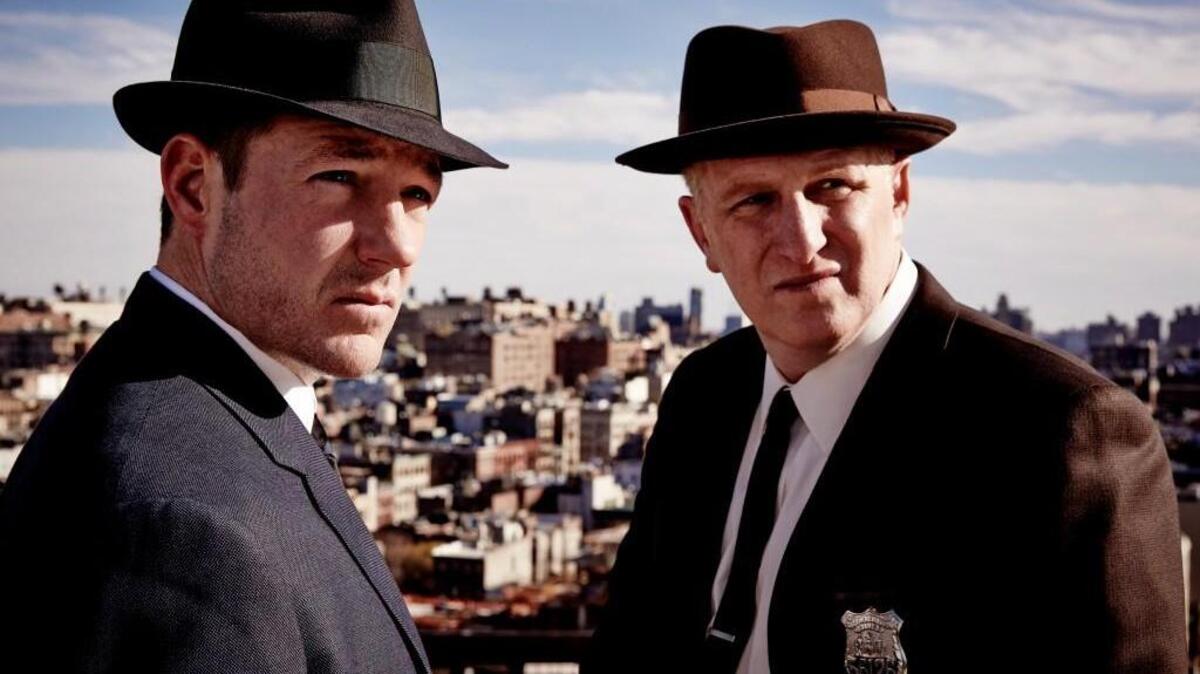 
Ed Burns (left) and Michael Rapaport in “Public Morals” on TNT.
