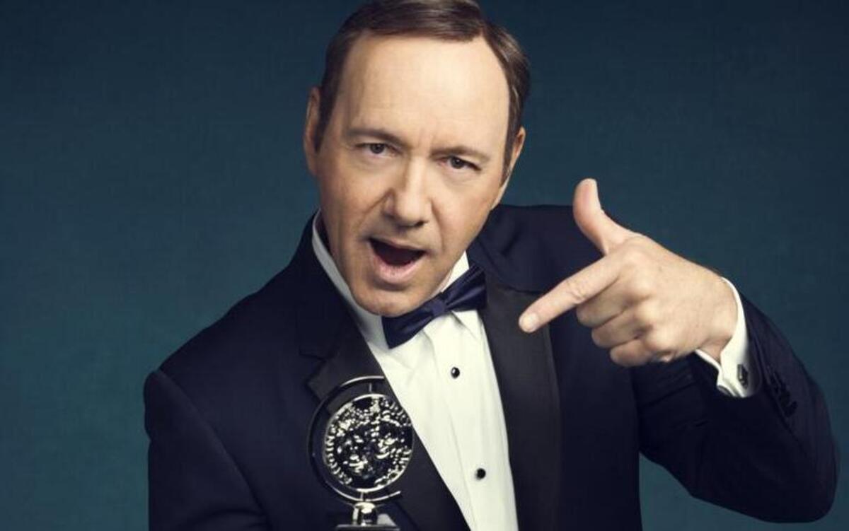 In this 2017 file photo from CBS, Kevin Spacey hosts the 71st Annual Tony Awards broadcast on the network.