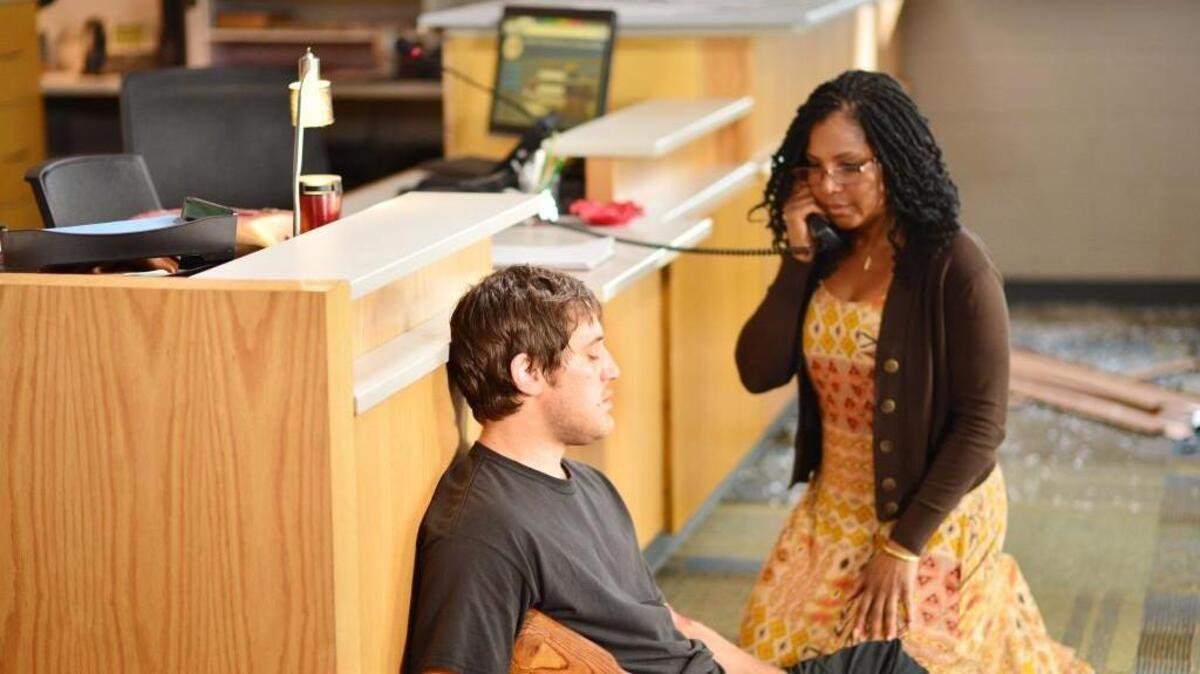 Trevor Morgan and Toni Braxton star in the “Faith Under Fire” movie on Lifetime.