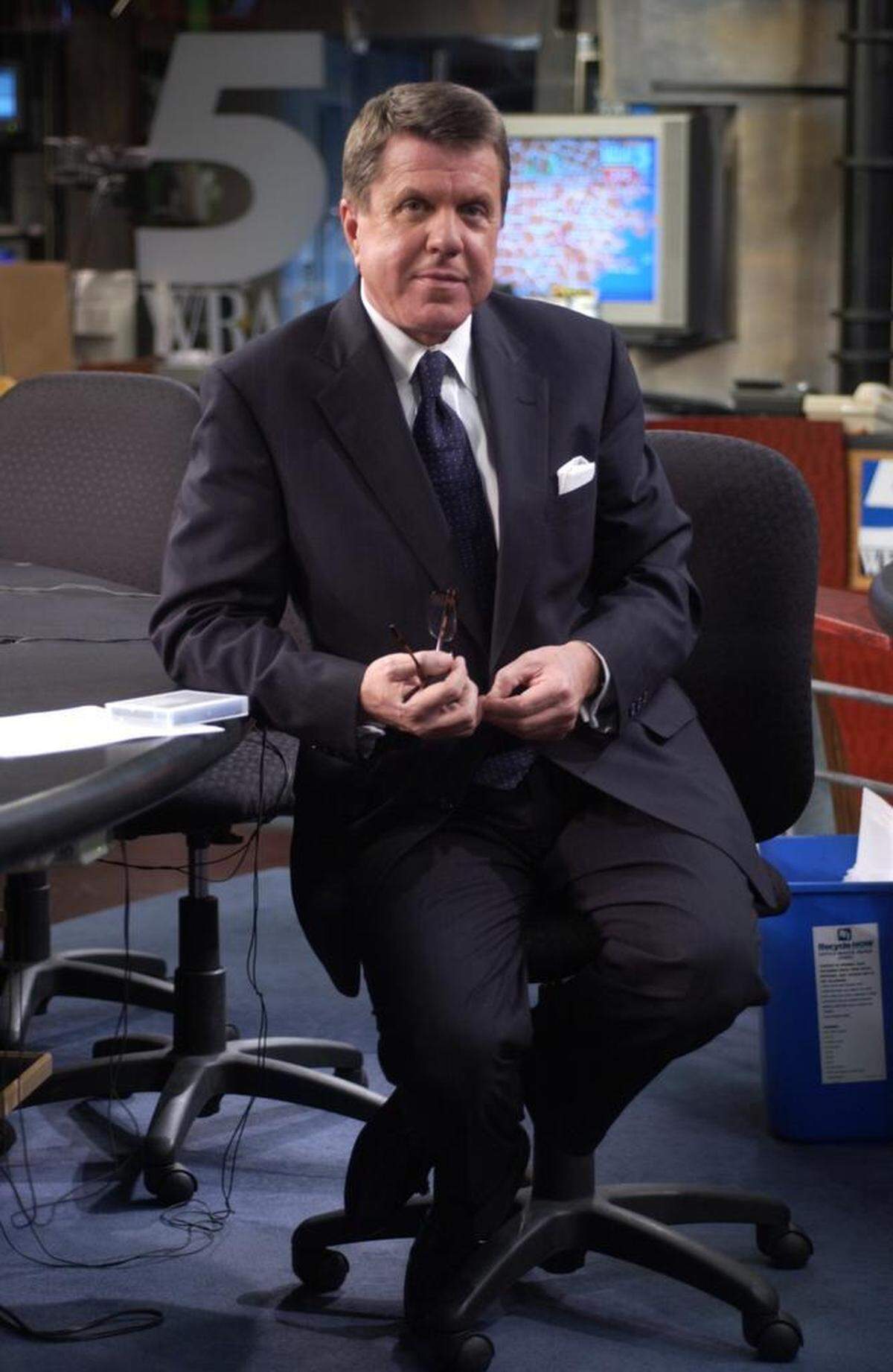 David Crabtree of WRAL in a 2002 photo.