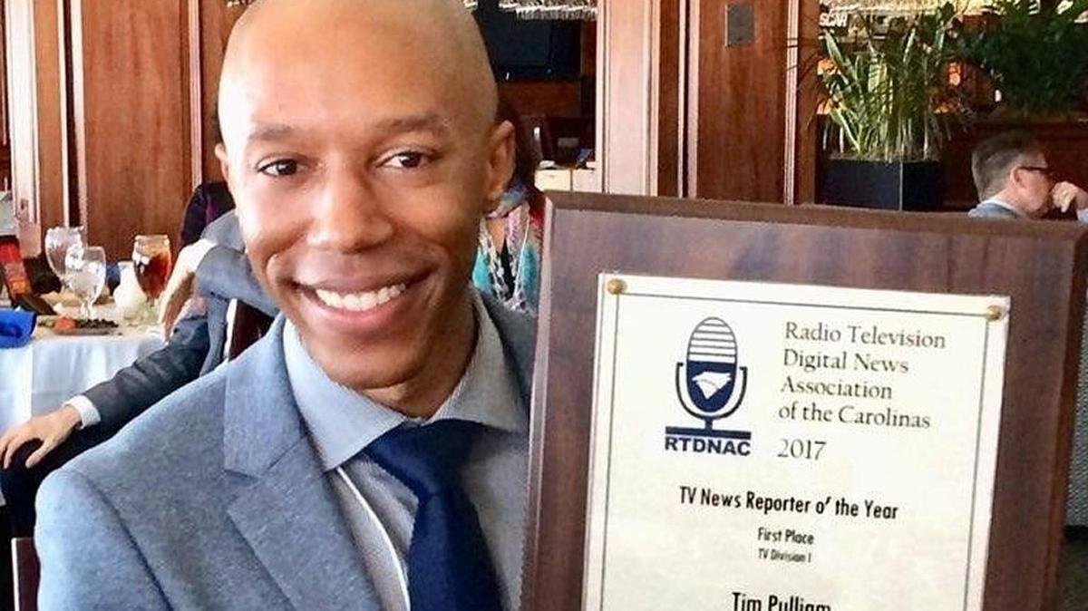 WTVD reporter Tim Pulliam was named TV Reporter of the Year for North and South Carolina during the Associated Press/Radio Television Digital News Association awards ceremony last month in Charlotte. Pulliam submitted a compilation of stories that showcased his work at ABC11.