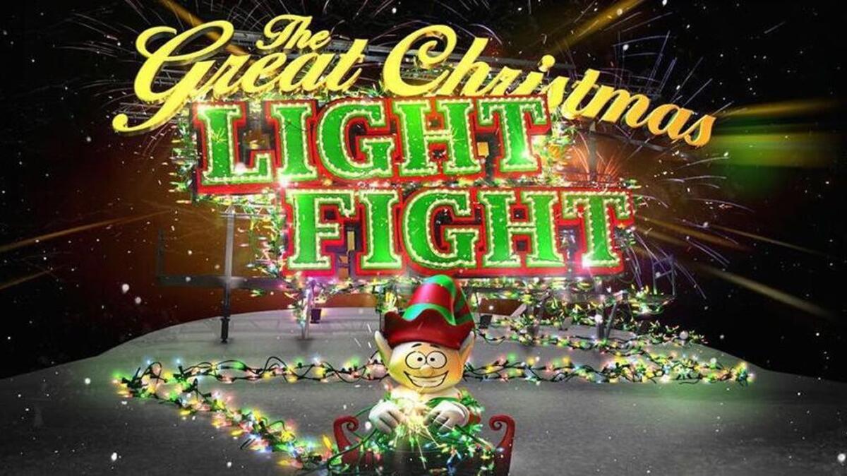 A new season of “The Great Christmas Light Fight” starts on ABC.