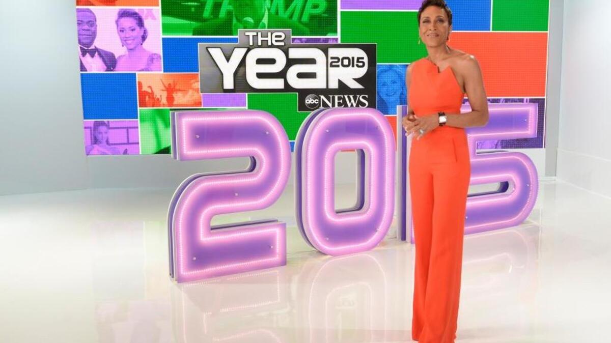 Robin Roberts anchors a look back at 2015.