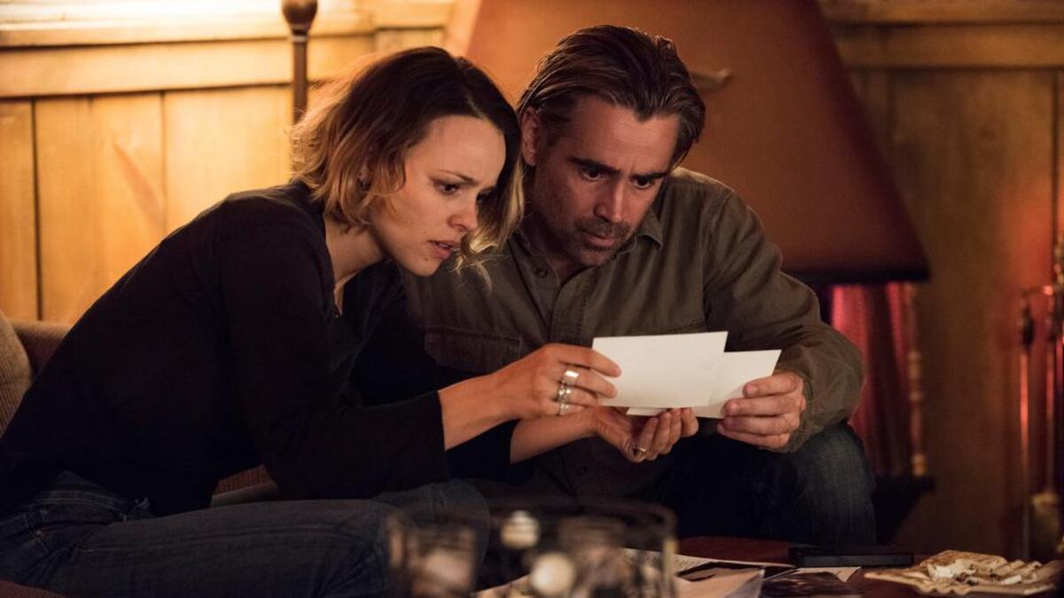 
Rachel McAdams (left) and Colin Farrell in HBO’s “True Detective.”
