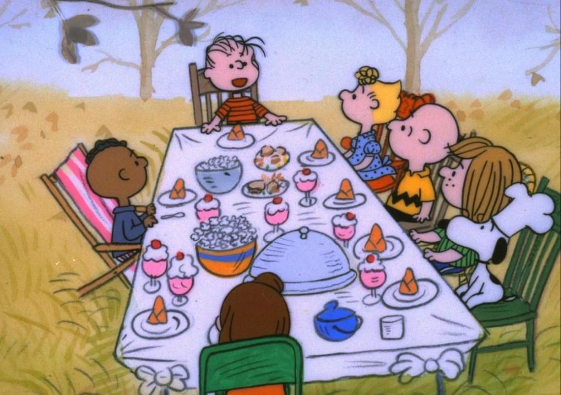 The 1973 Charles Schulz special “A Charlie Brown Thanksgiving” airs on ABC.