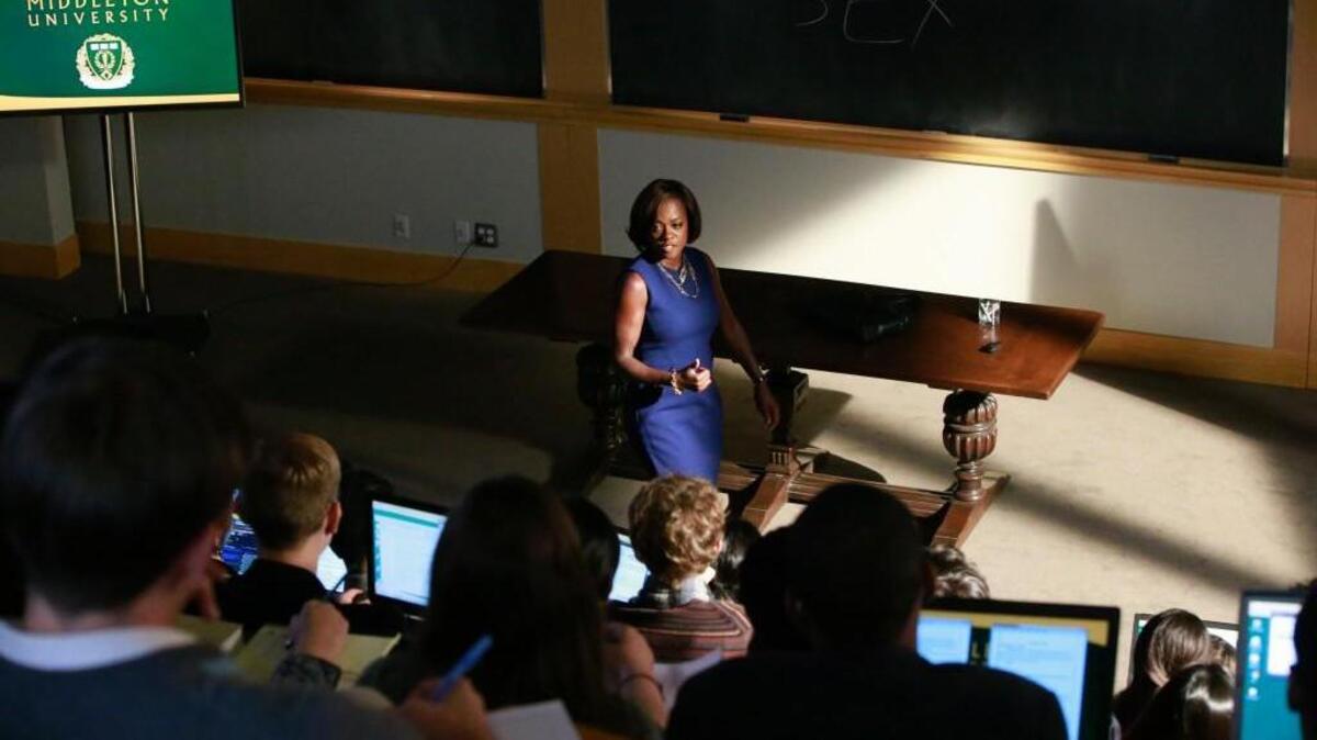 
Emmy Award-winning Viola Davis as Annalise Keating in ABC’s “How To Get Away With Murder.” 


