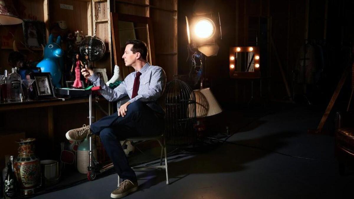 Sean Hayes as Jack McFarland, backstage during the first season of “Will & Grace” on NBC.