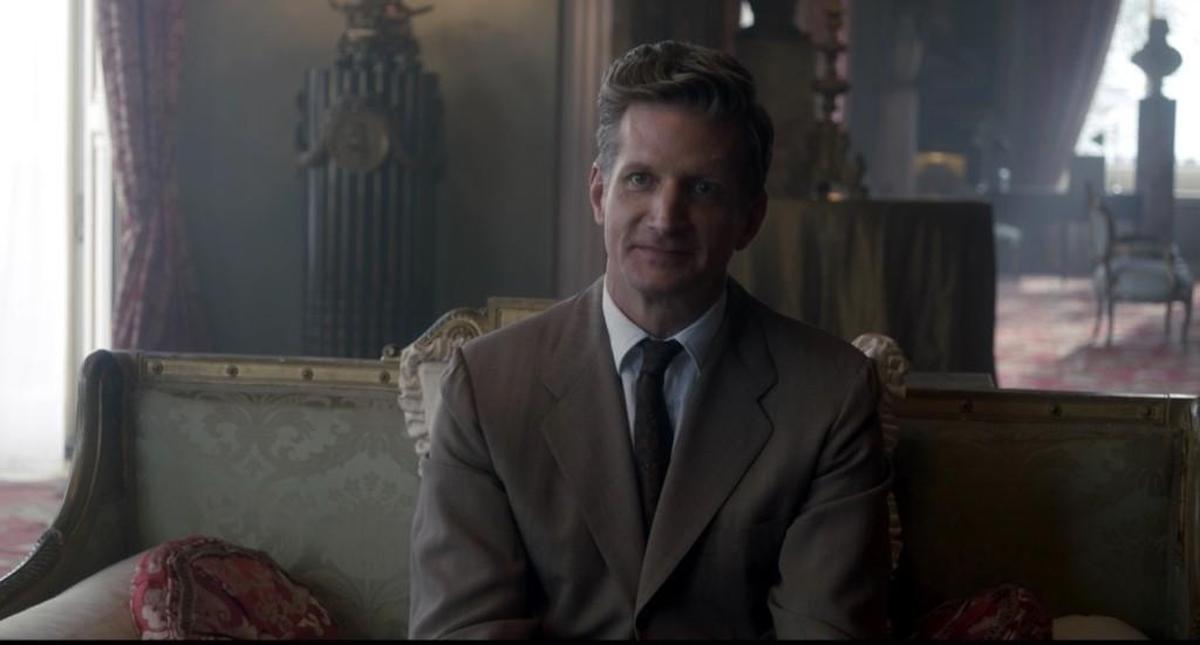 Paul Sparks as Billy Graham in the Netflix series “The Crown.”