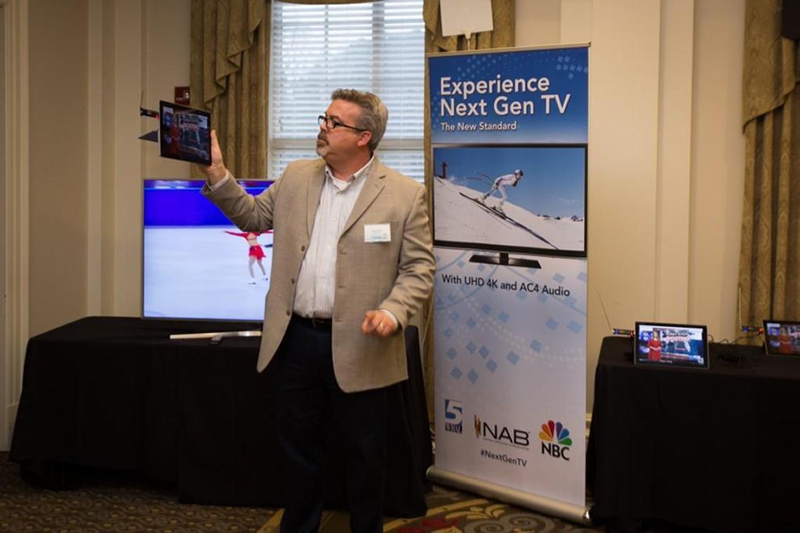 Pete Sockett, director of engineering and operations at WRAL, explains the new ATSC 3.0 Next Generation television technology.