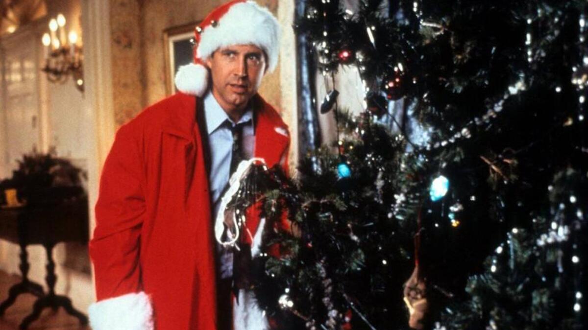 Chevy Chase in “National Lampoon’s Christmas Vacation.”