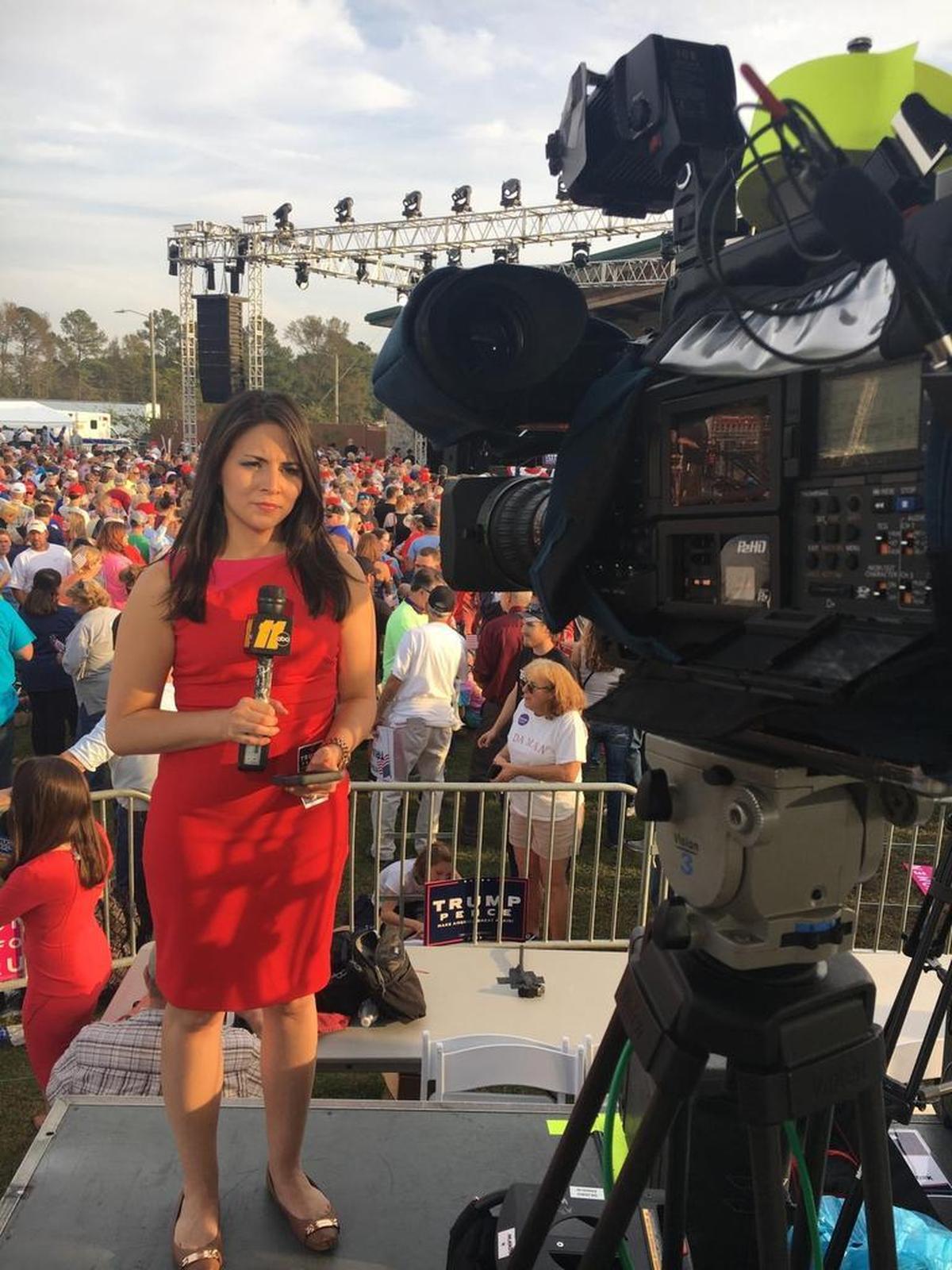 WTVD-ABC11 reporter Angelica Alvarez.