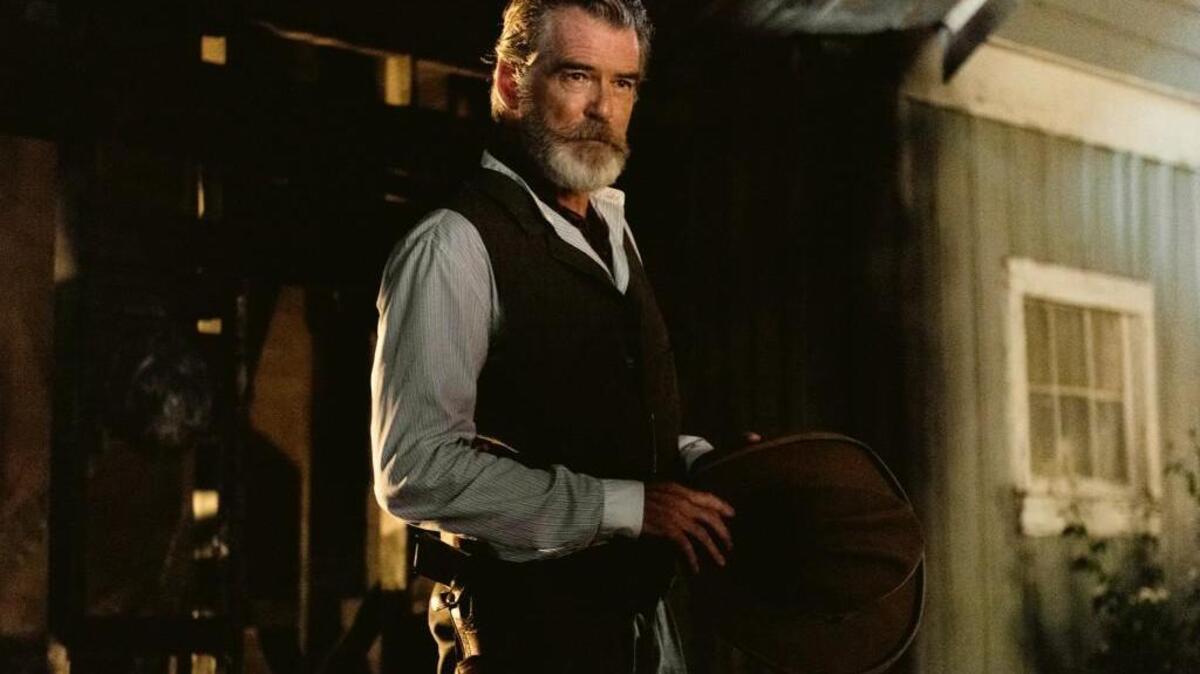 Pierce Brosnan as Eli McCullough the AMC series “The Son.”