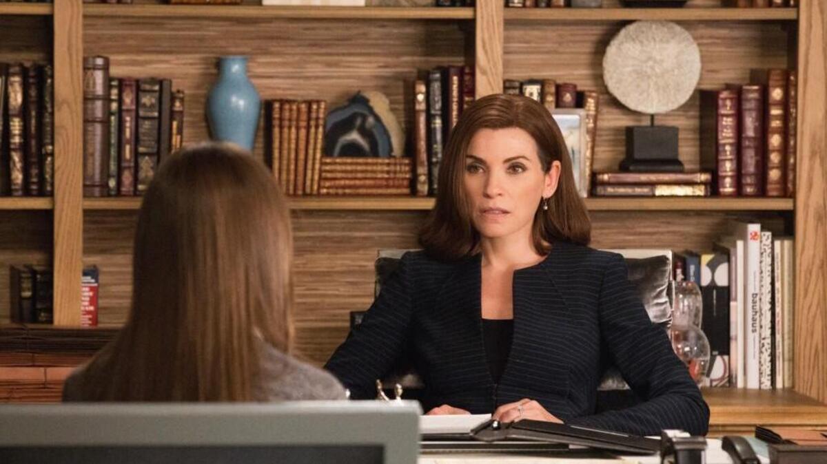 Julianna Margulies as Alicia Florrick in the CBS drama “The Good Wife.”