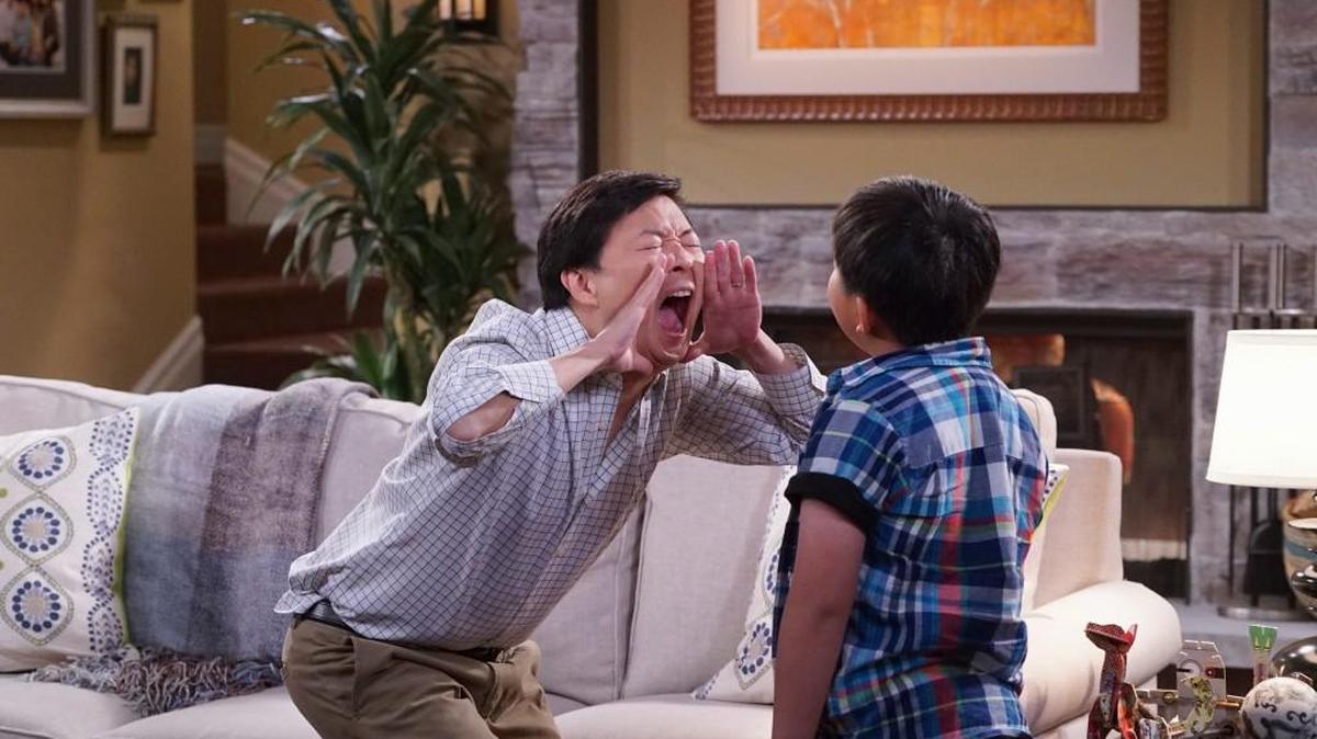 
Ken Jeong (left) and Albert Tsai in “Dr. Ken.”


