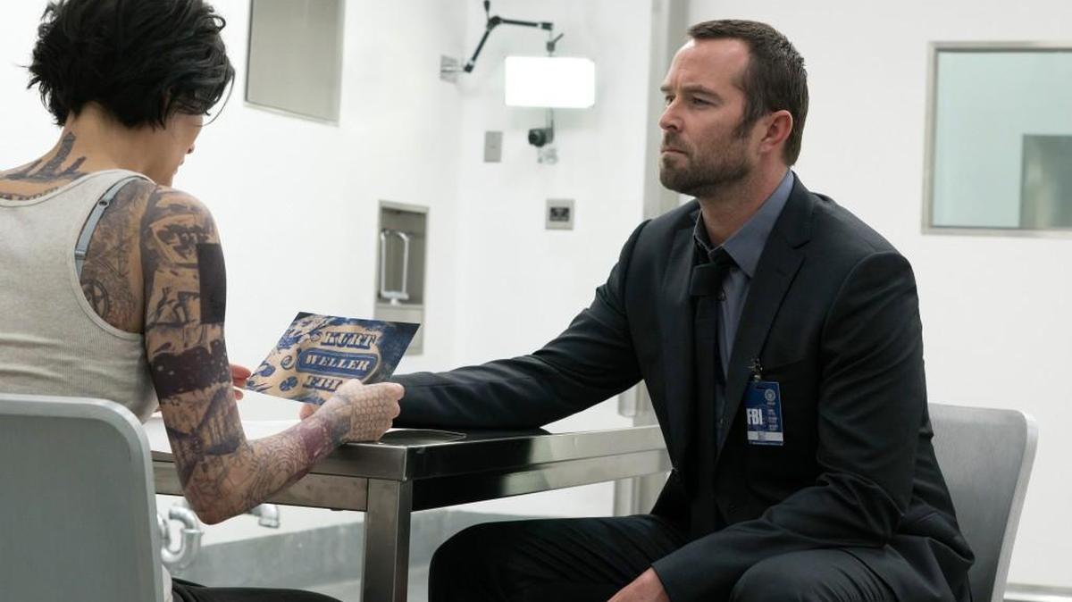 
Jaimie Alexander as Jane Doe and Sullivan Stapleton as FBI agent Kurt Weller.
