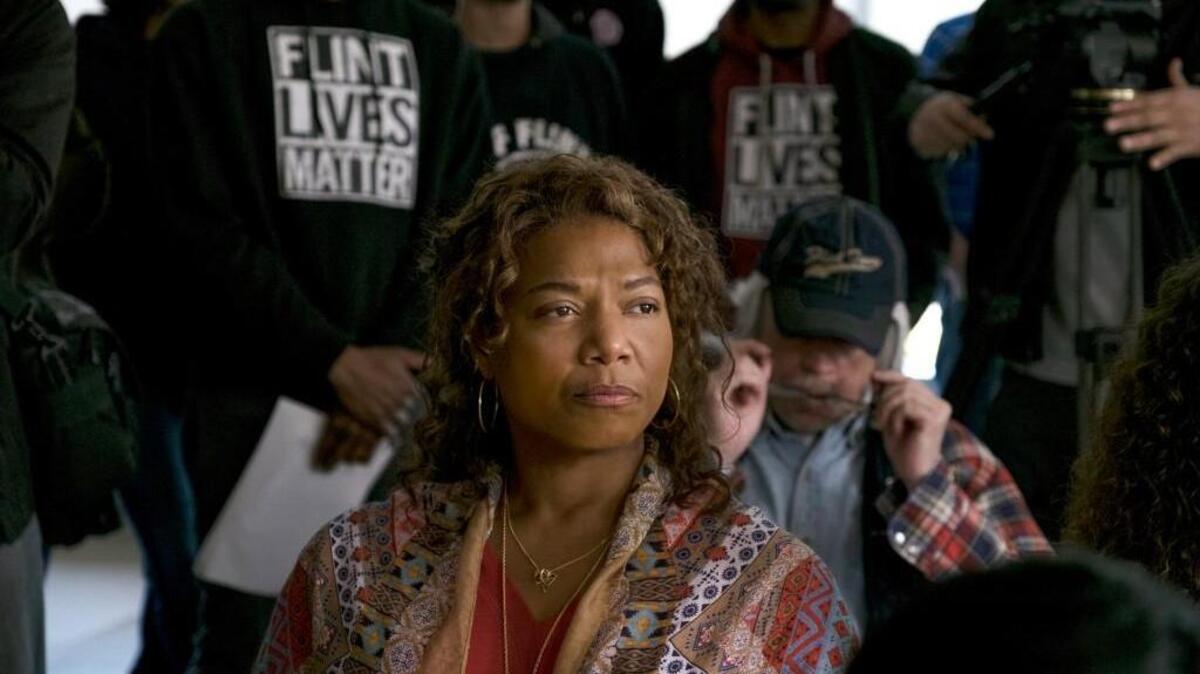 Queen Latifah executive produces and stars in “Flint,” premiering Saturday on Lifetime.