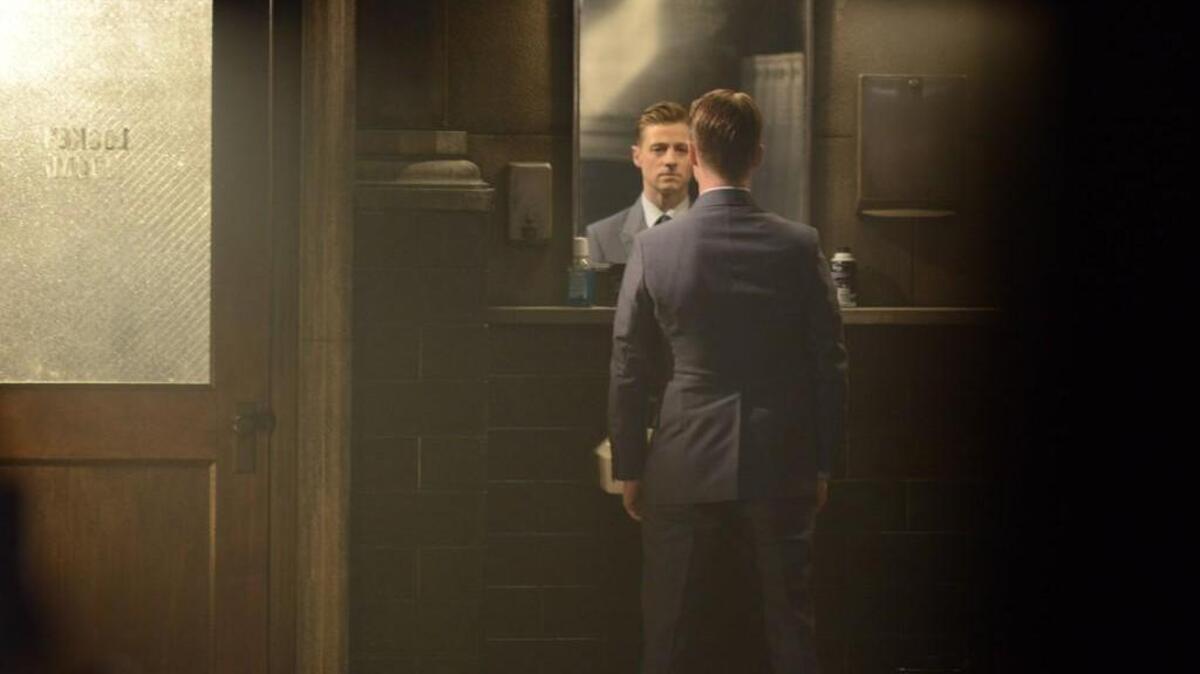 
Det. James Gordon (Benjamin McKenzie) in “Gotham” on Fox.
