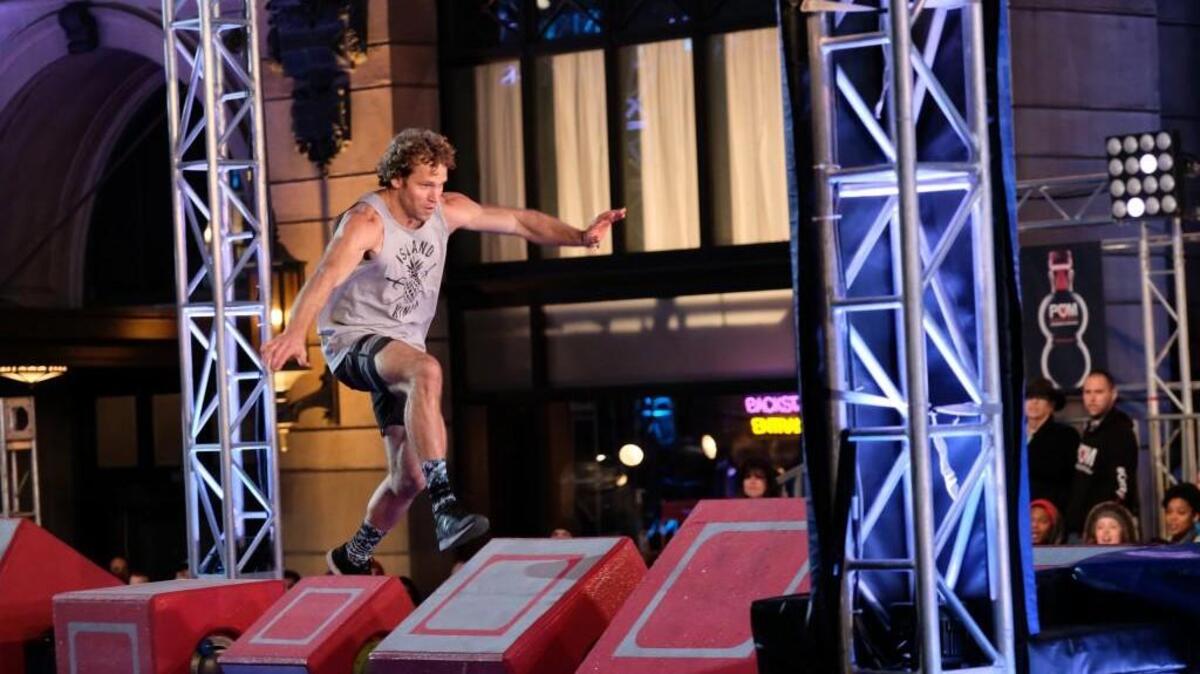 Grant McCartney, who lost in last season’s “American Ninja Warrior” finals, returns this season.