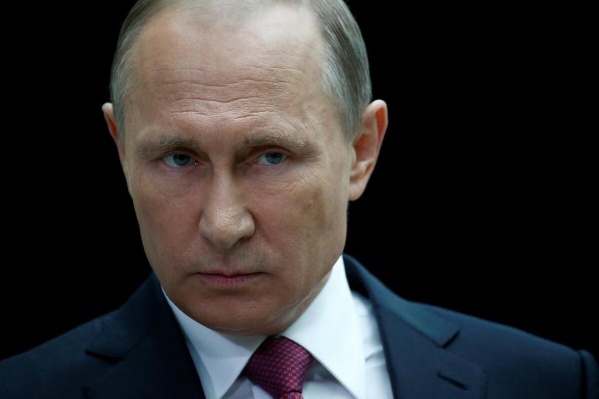 Russian President Vladimir Putin attends a meeting with journalists following a live nationwide broadcast call-in in Moscow, Russia June 15, 2017.