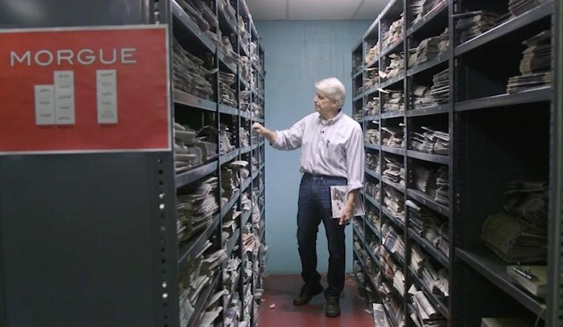 Political cartoonist Dwane Powell at The News & Observer in UNC-TV’s “Muse: The Arts Show.”