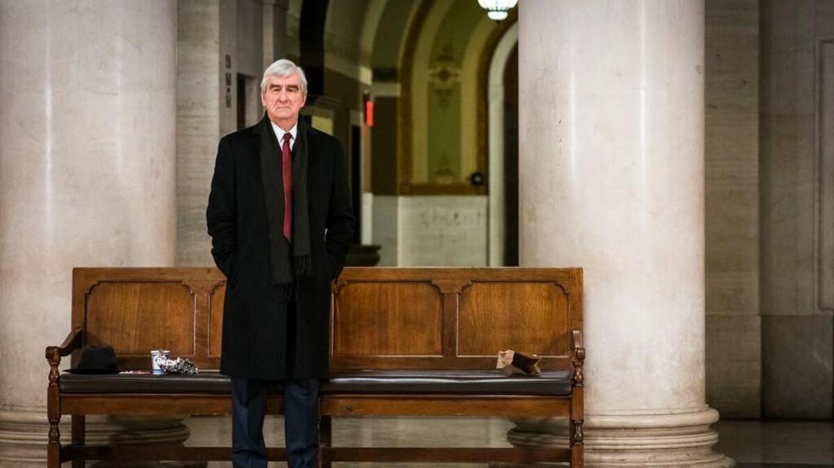 Sam Waterston as DA Jack McCoy in “Law & Order: Special Victims Unit” on NBC.