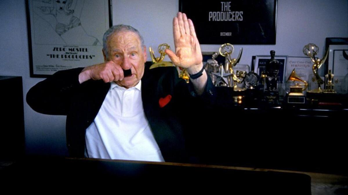 Mel Brooks interviewed in “The Last Laugh.”