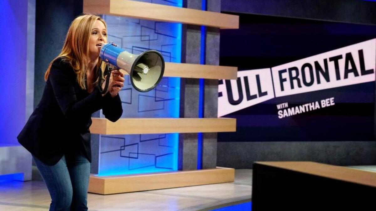 Samantha Bee of “Full Frontal with Samantha Bee.”