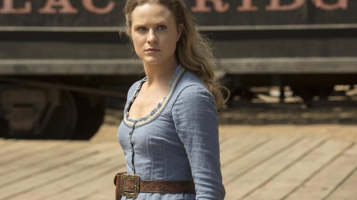 Evan Rachel Wood in HBO’s “Westworld.”