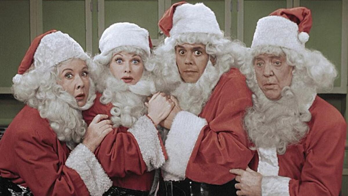 “I Love Lucy Christmas Special” features two colorized episodes of the series.