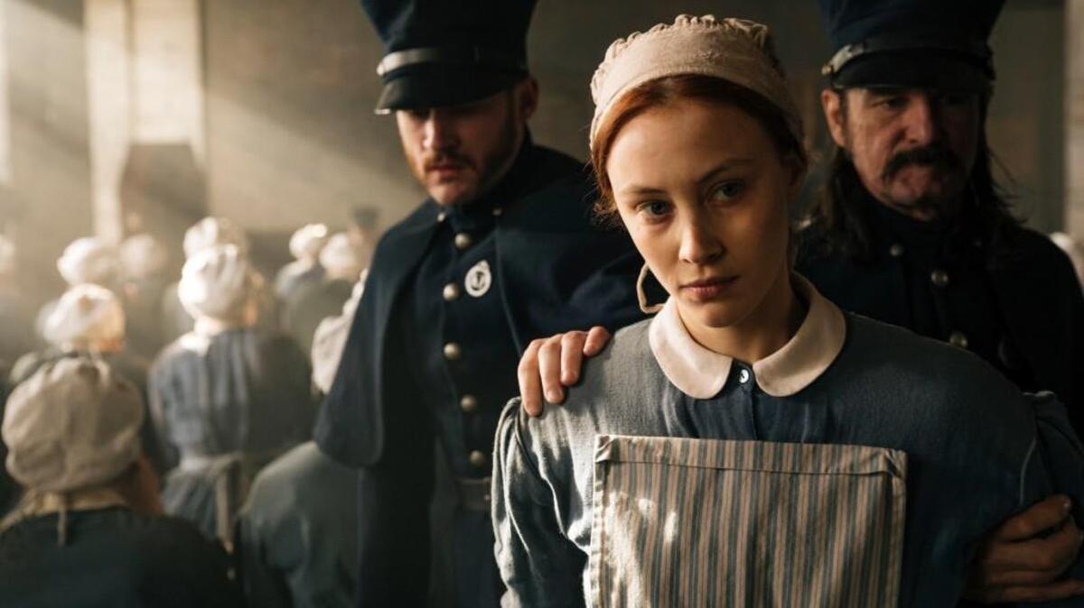 Sarah Gadon as Grace Marks in the Netfix original series “Alias Grace.”