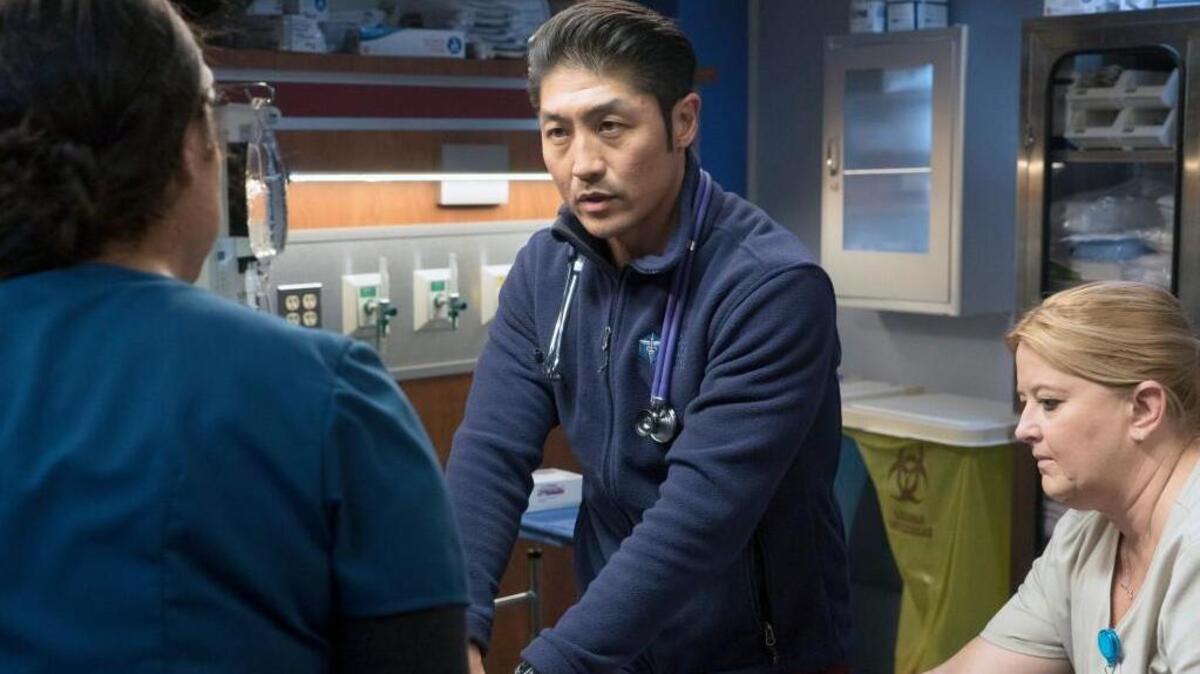 Brian Tee as Ethan Choi in “Chicago Med” on NBC.