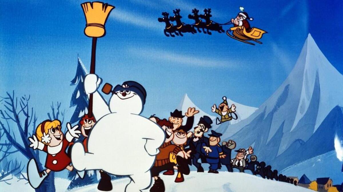 “Frosty The Snowman,” the popular animated musical special narrated by Jimmy Durante, airs Saturday on CBS.