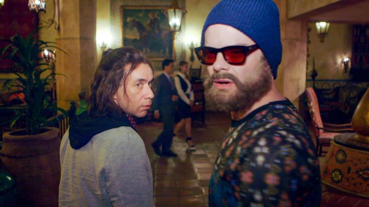 
Fred Armisen (left) and Bill Hader in the “Dronez: The Hunt for El Chingon” episode of “Documentary Now!” on IFC.


