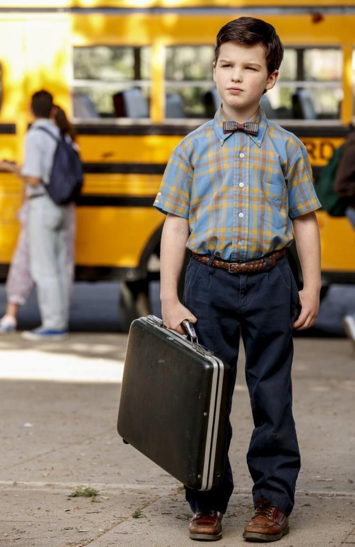 Iain Armitage plays young Sheldon Cooper in the CBS comedy “Young Sheldon.”