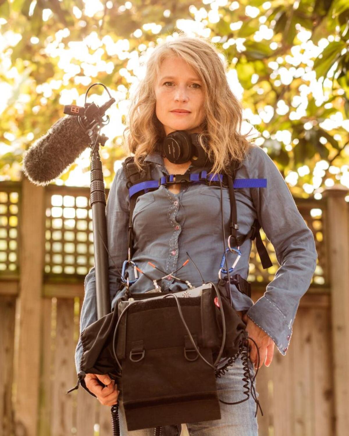 Durham filmmaker Cynthia Hill, photographed in Durham, July 2017.