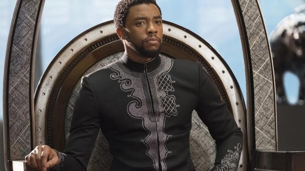 “Black Panther” stars Chadwick Boseman as T’Challa.