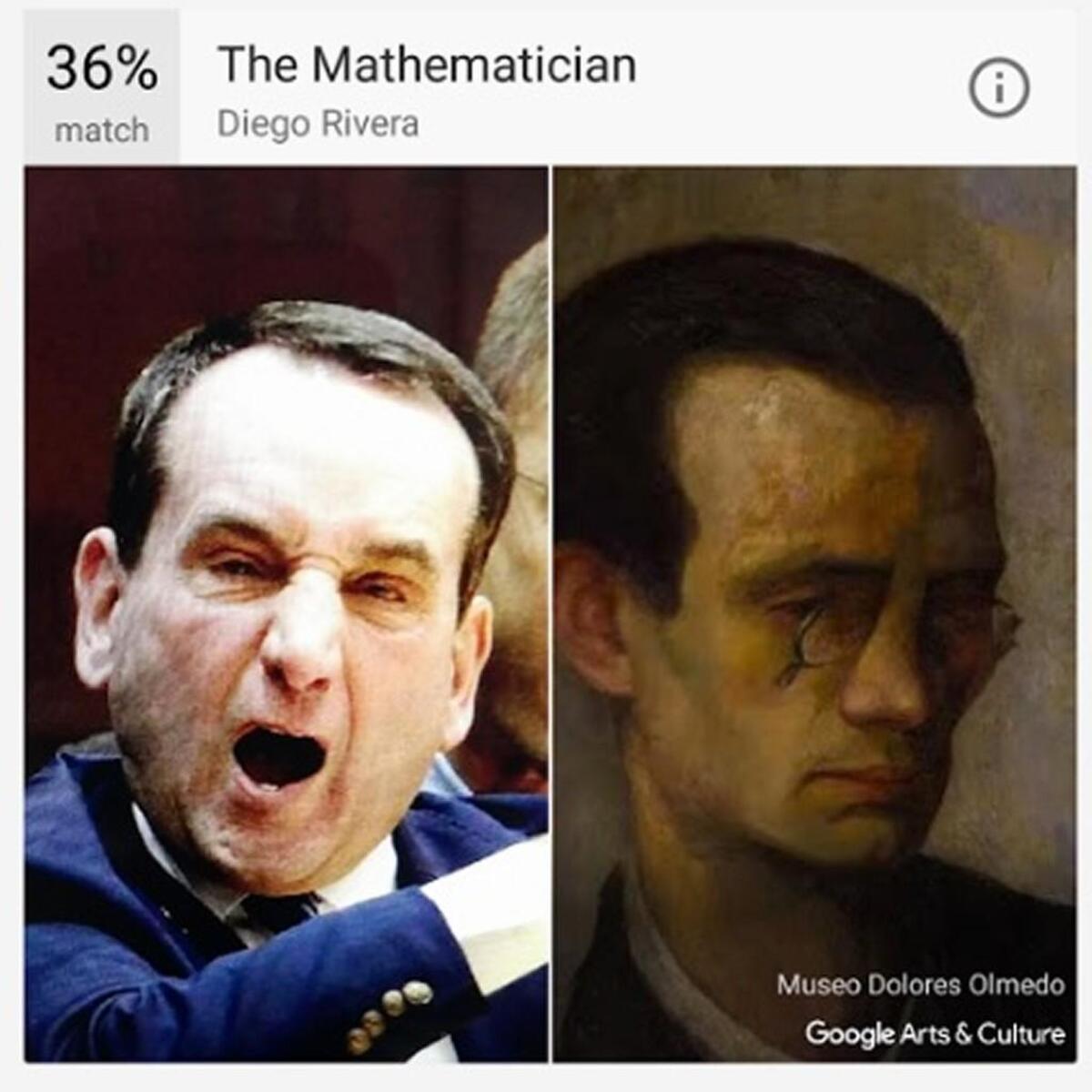 Mike Krzyzewski, Duke Blue Devils basketball coach.