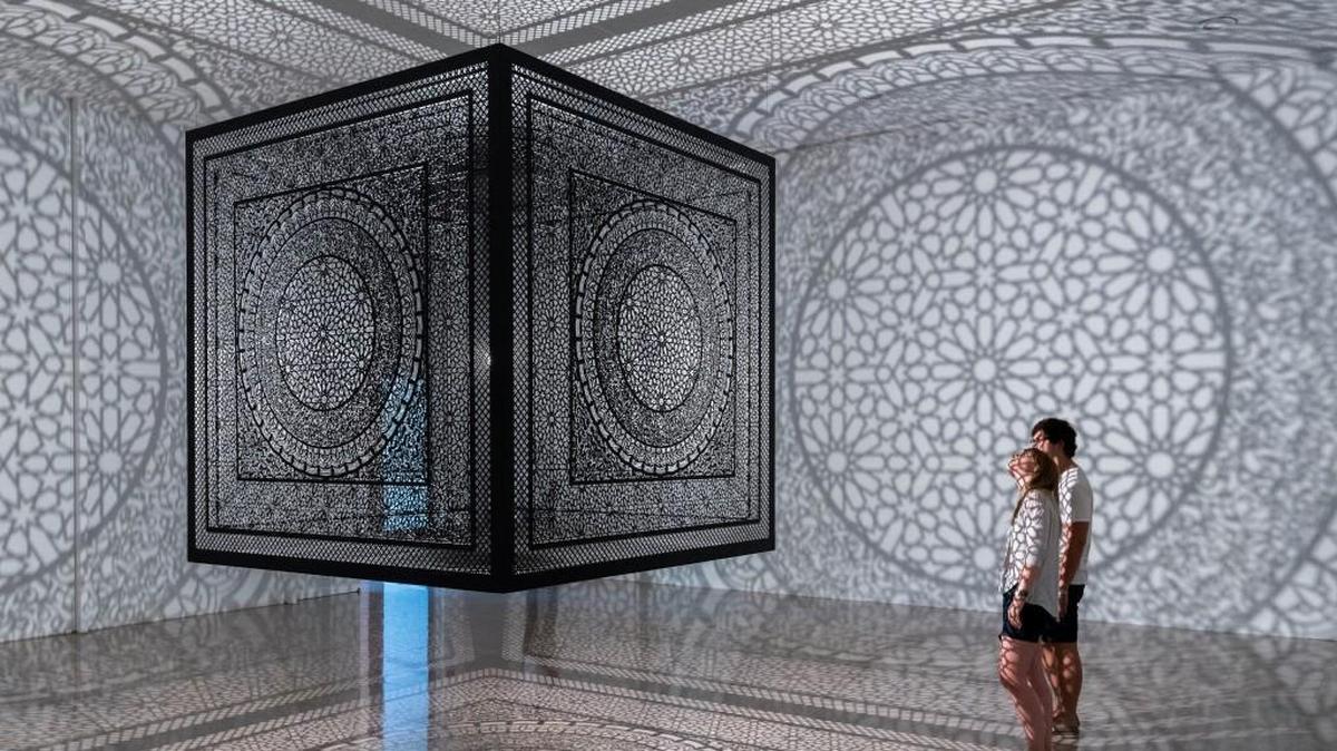 This art lets you choose your own adventure. Get your cell phones ready.