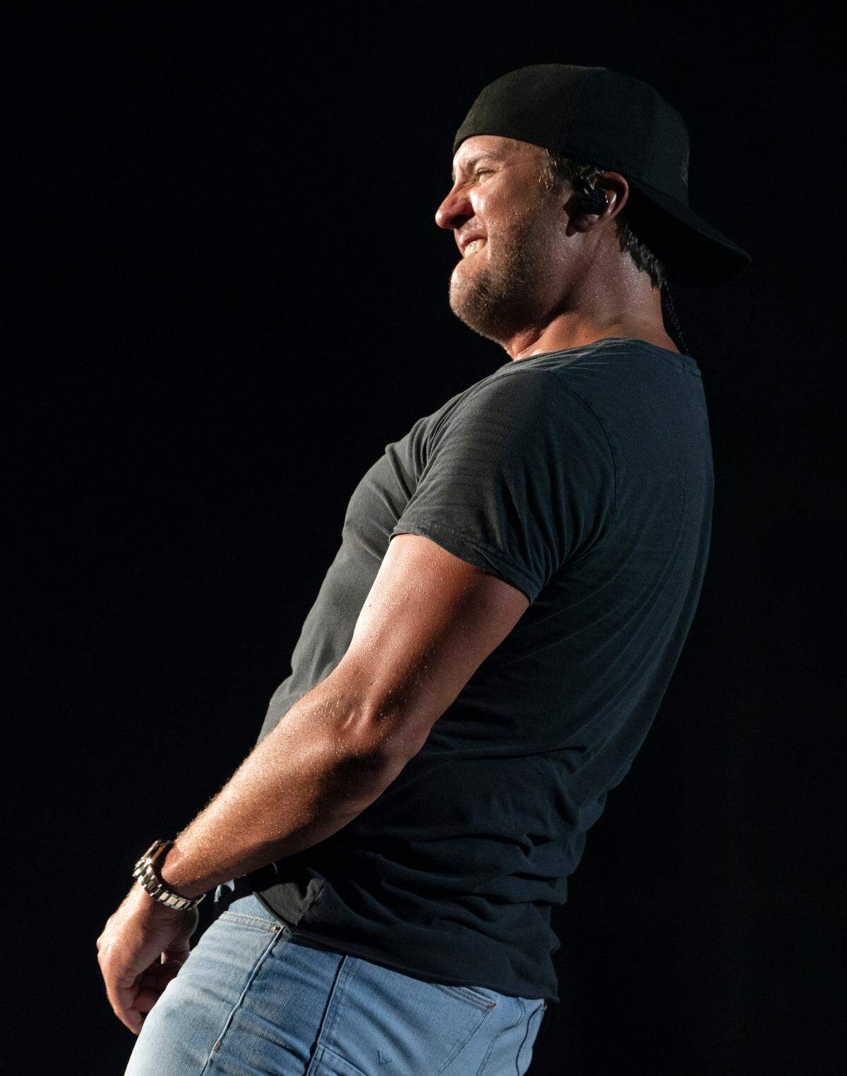 Luke Bryan brings his “Raised Up Right Tour” to the Coastal Credit Union Music Pavilion at Walnut Creek in Raleigh, N.C., Friday night, July 8, 2022.