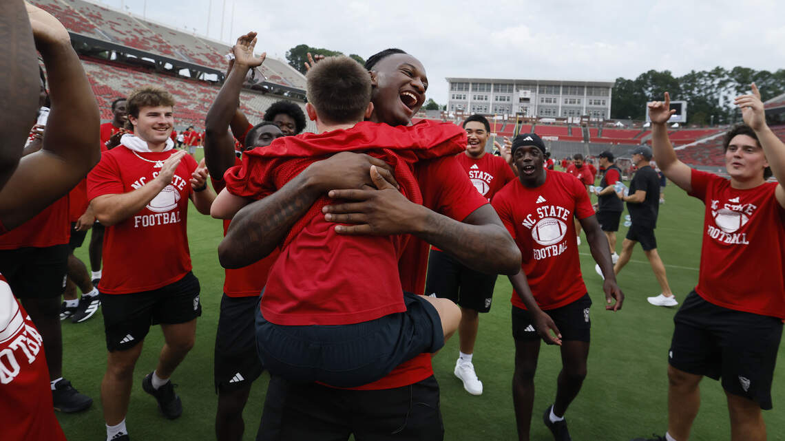 King Mack made two stops before NC State. Victory Day is like no other event