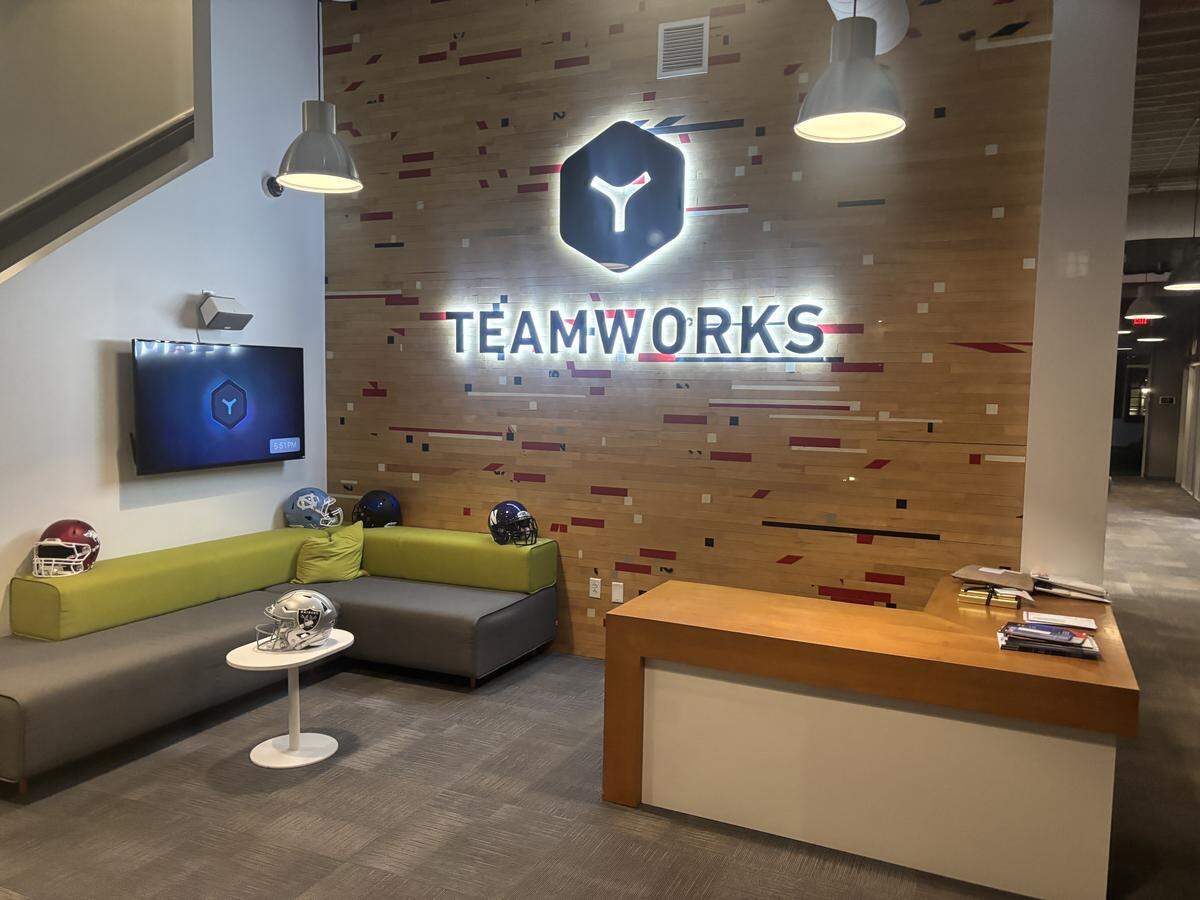 Headquarters of the sports software company Teamworks on East Parrish Street in downtown Durham. Started in the mid-2000s, Teamworks is now valued at more than $1 billion.