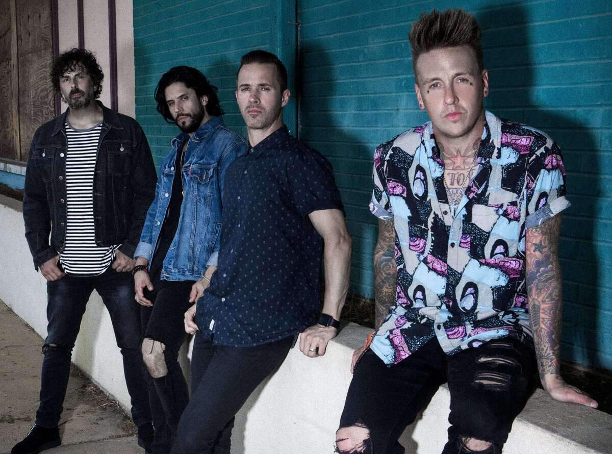 Papa Roach performs at Red Hat Amphitheater.