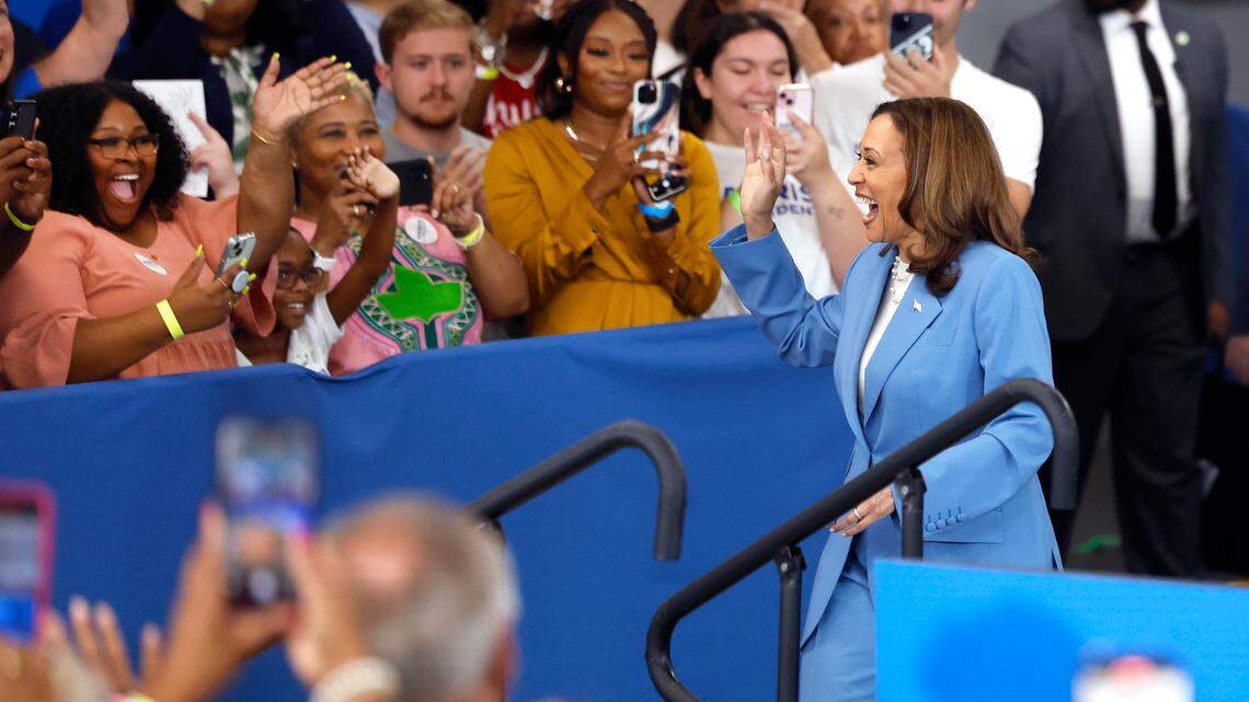 Kamala Harris comes to Raleigh on Wednesday. Motorcade may snarl traffic