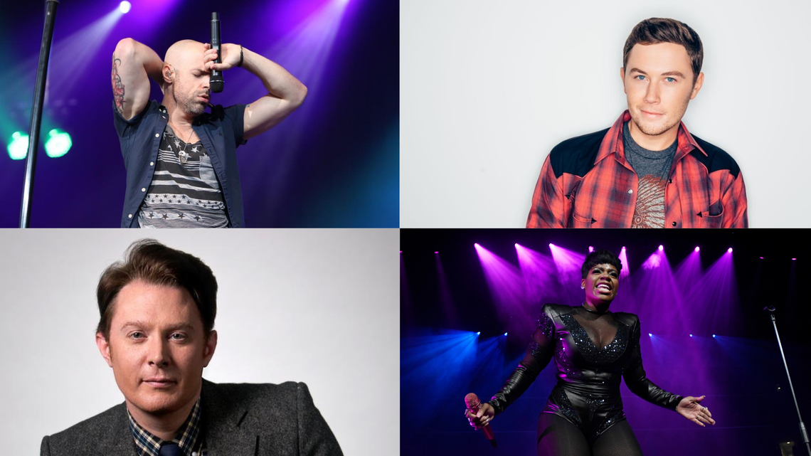 Chris Daughtry, Scotty McCreery, Fantasia Barrino and Clay Aiken, all from North Carolina, have competed on “American Idol.”